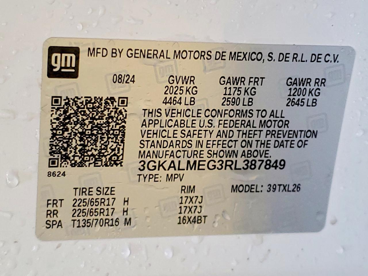 2024 GMC Terrain sle