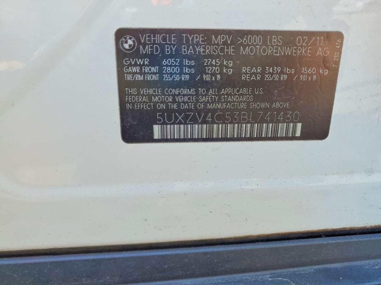 2011 BMW X5 Xdrive35i