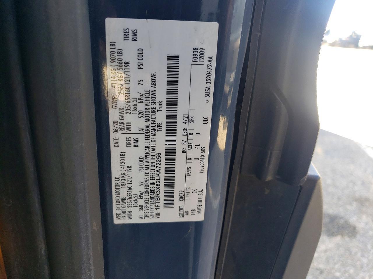 2020 Ford Transit T-250