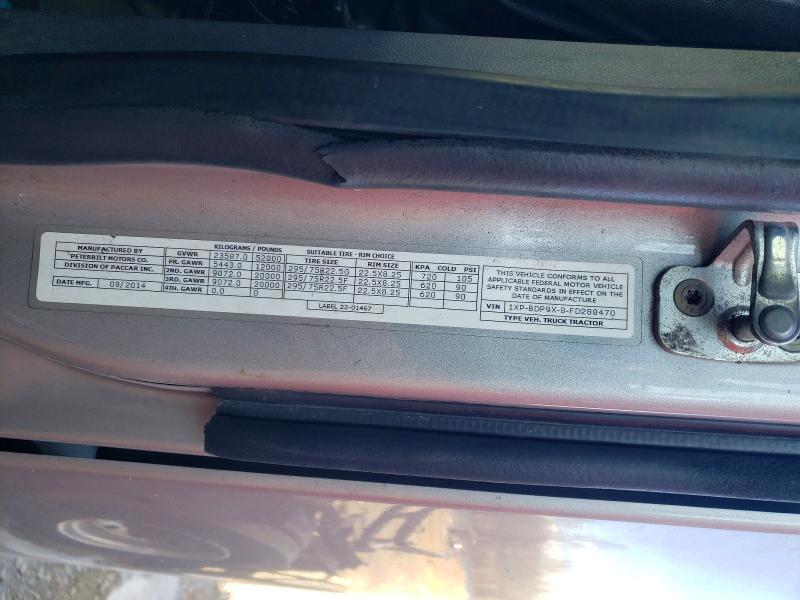 2015 Ptrb 2015 Peterbilt 579 Semi Truck