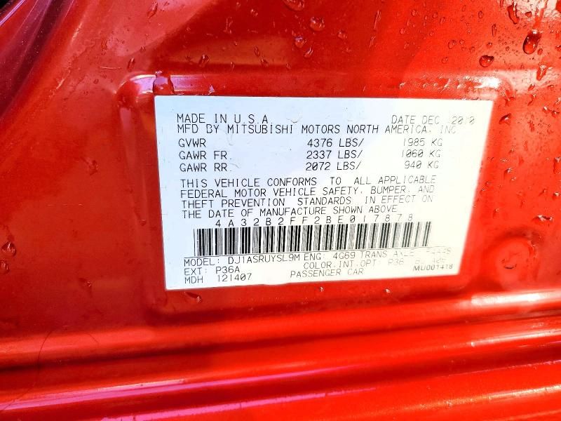 2011 Mitsubishi Galant fe