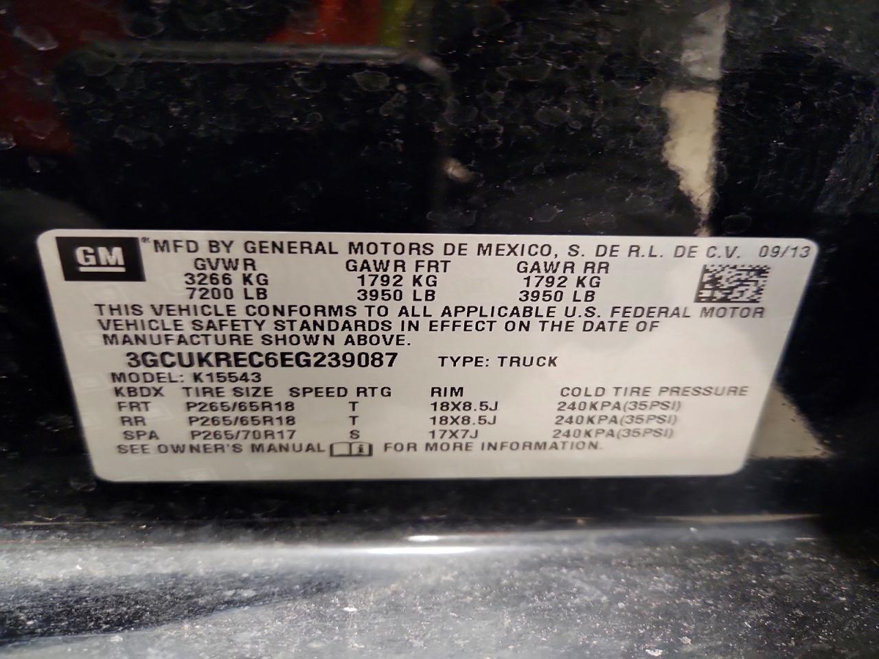 2014 Chevrolet Silverado K1500 LT