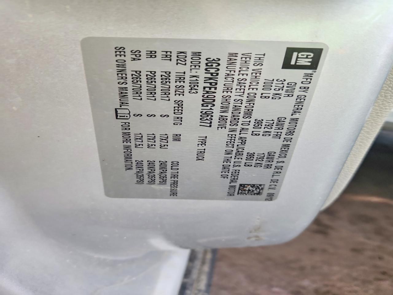 2013 Chevrolet Silverado K1500