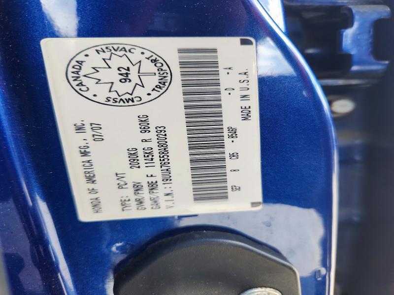 2008 Acura Tl Type s