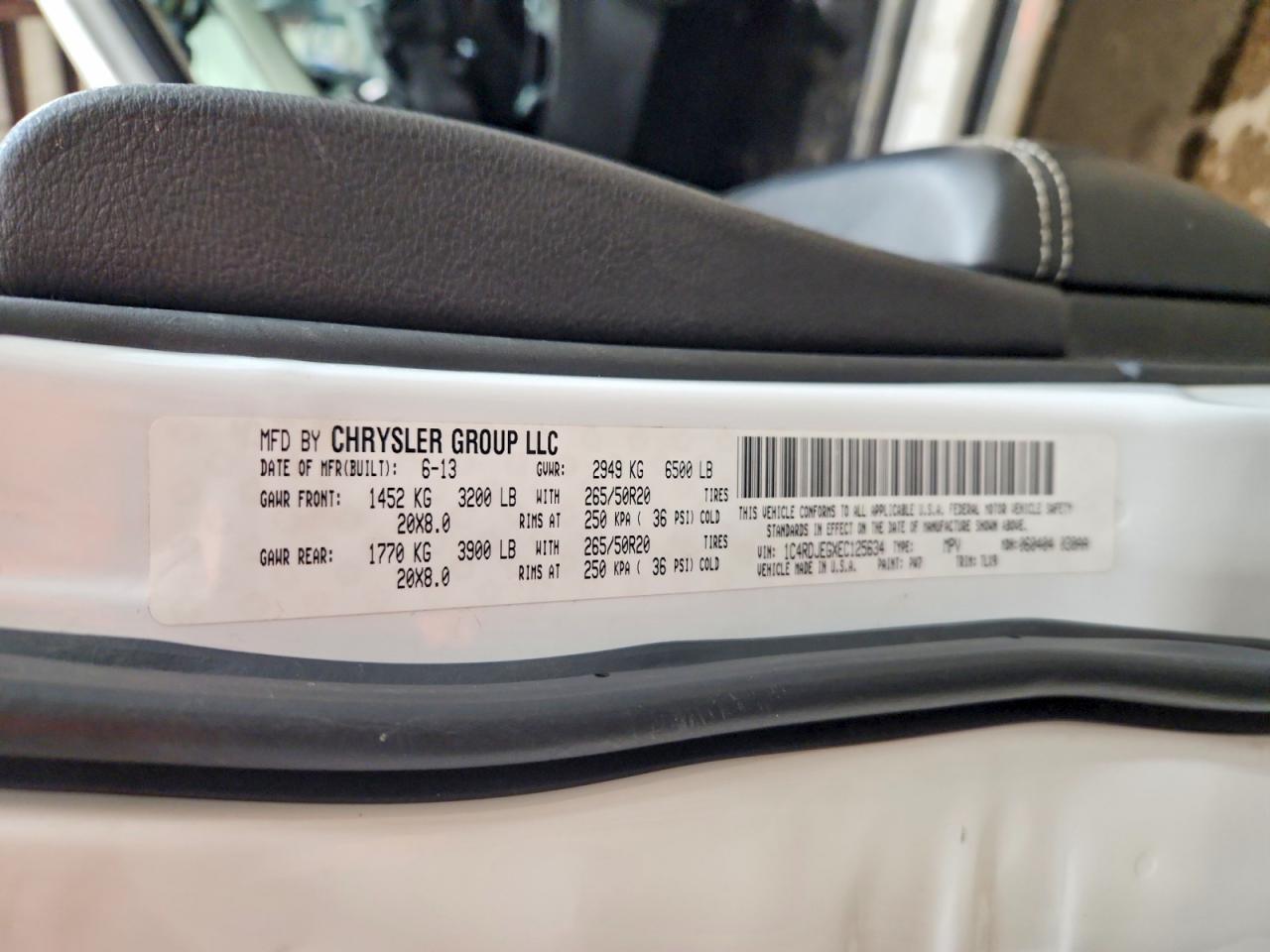 2014 Dodge Durango Citadel