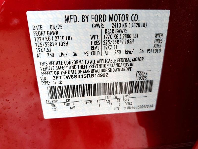 2025 Ford Maverick Lariat