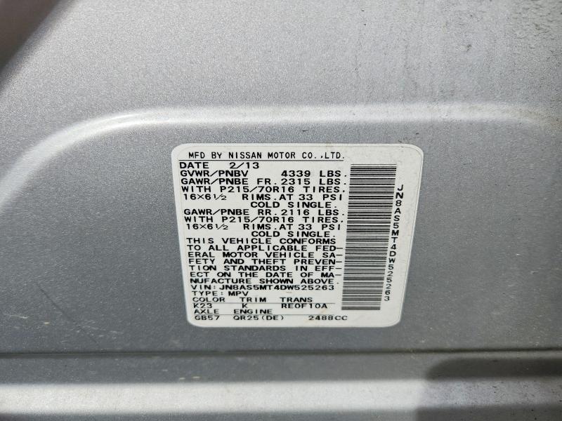 2013 Nissan Rogue s
