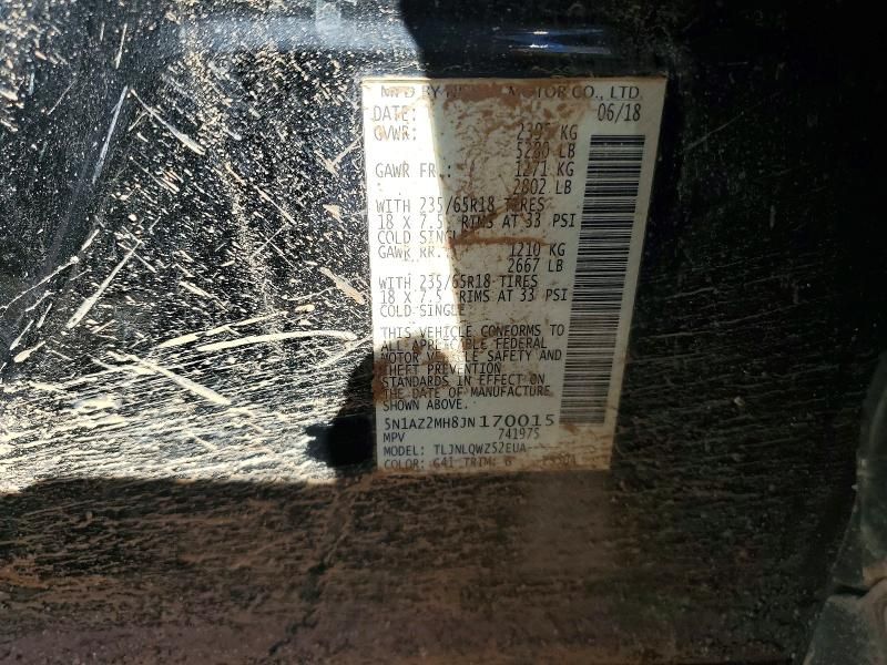 2018 Nissan Murano sv