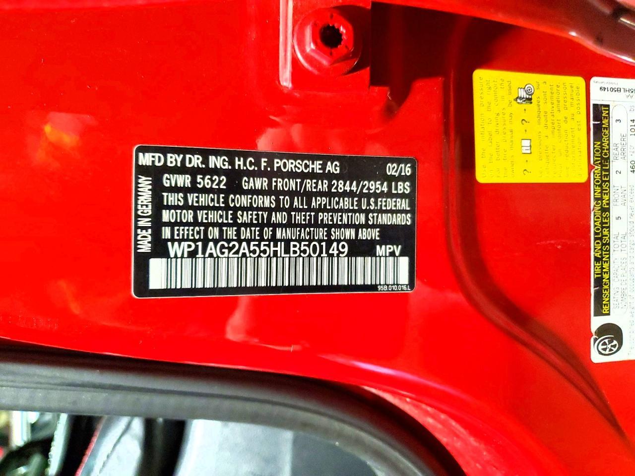 2017 Porsche Macan gts