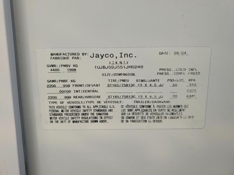 2005 Jayco Trailer-camper