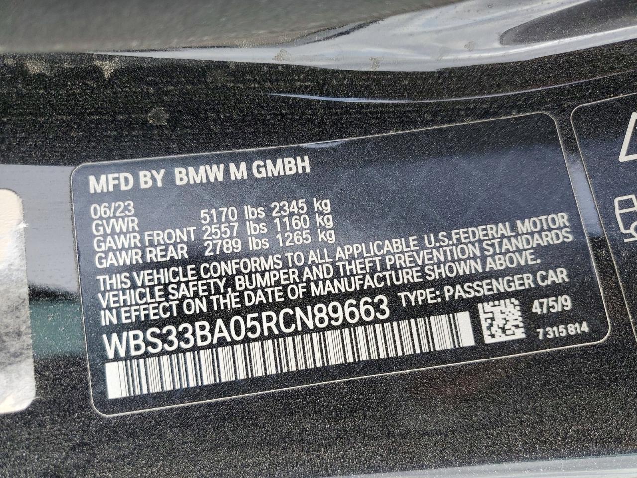 2024 BMW M4 Competition