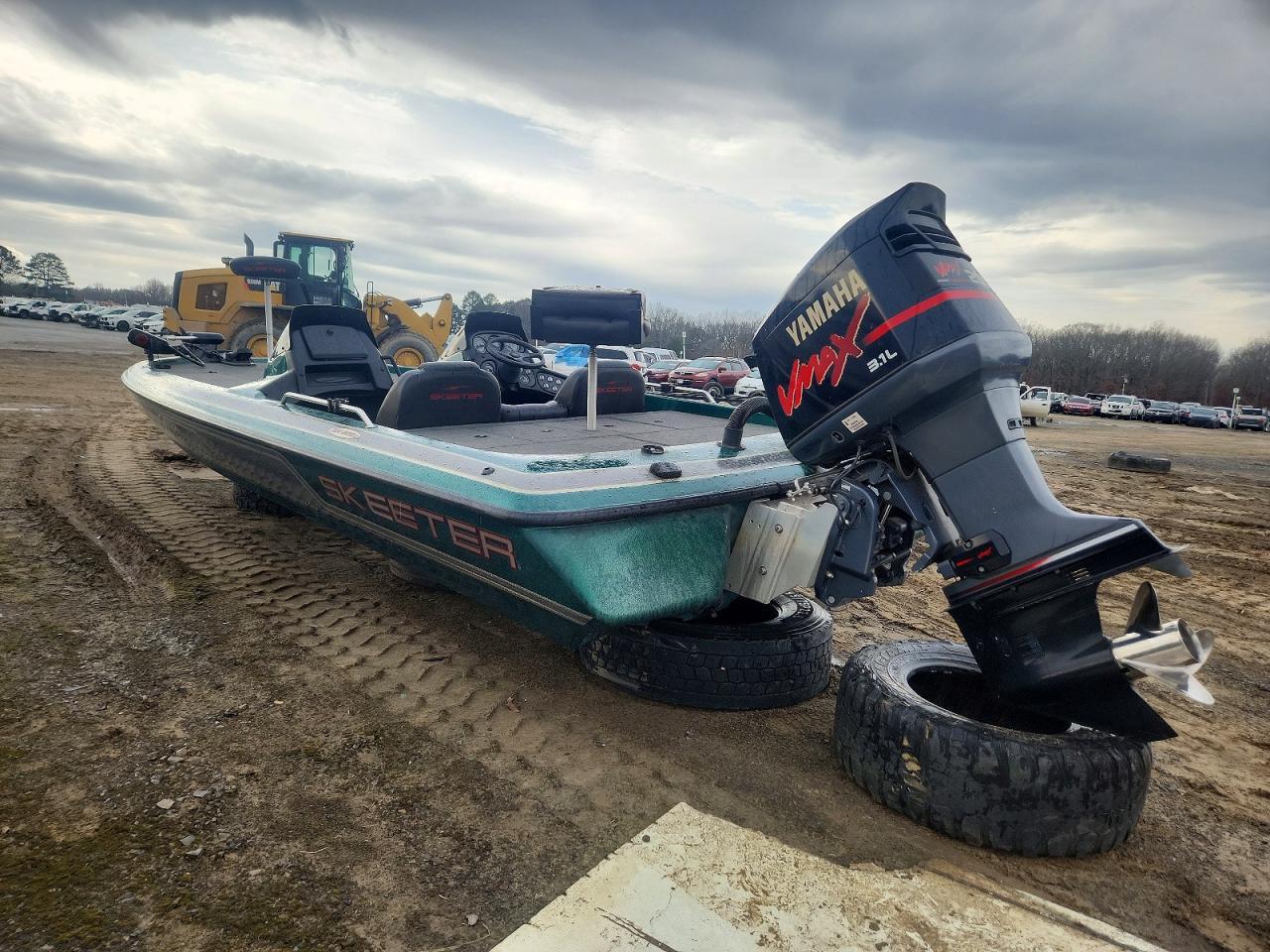 1999 Sket Boat With Trailer