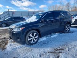 Vehiculos salvage en venta de Copart Davison, MI: 2021 Chevrolet Traverse lt