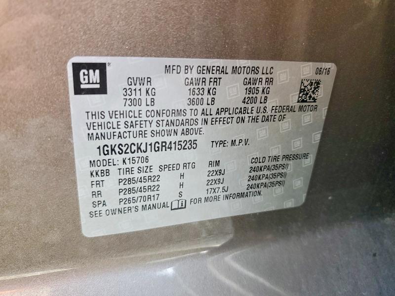 2016 GMC Yukon Denali