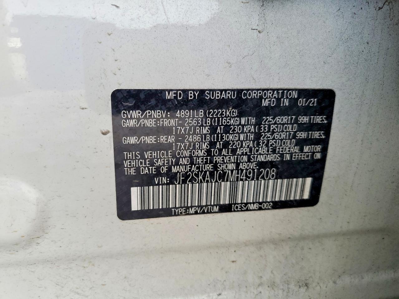 2021 Subaru Forester Premium