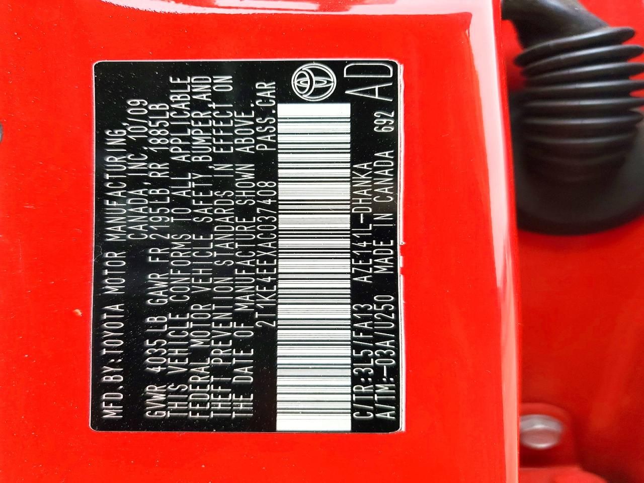 2010 Toyota Corolla Matrix s