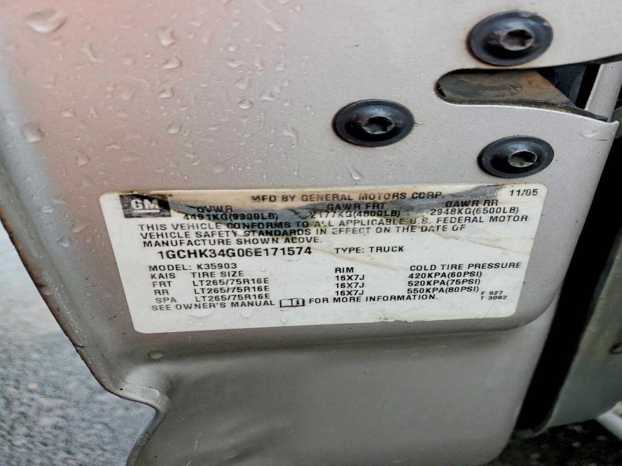 2006 Chevrolet Silverado K3500