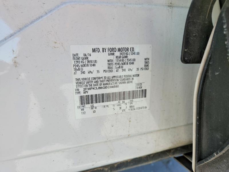 2016 Ford Edge sel