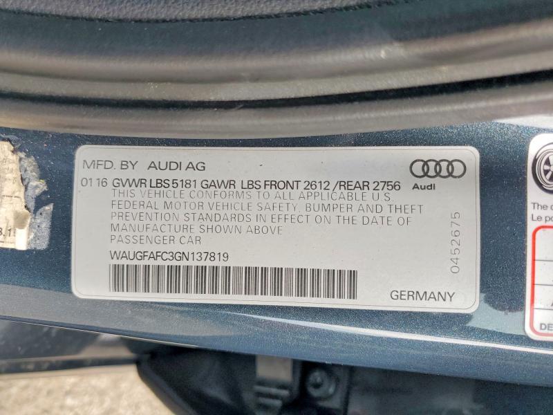 2016 Audi A6 Premium Plus