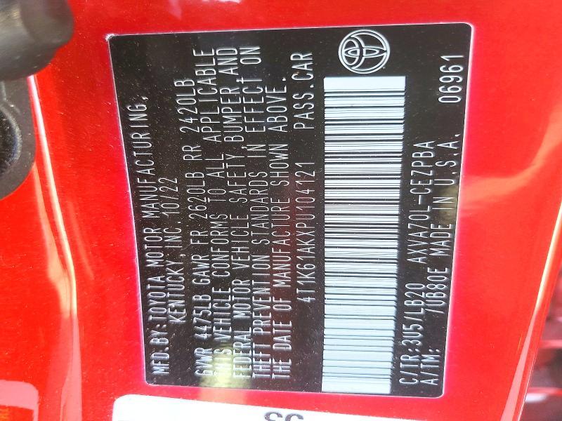 2023 Toyota Camry xse