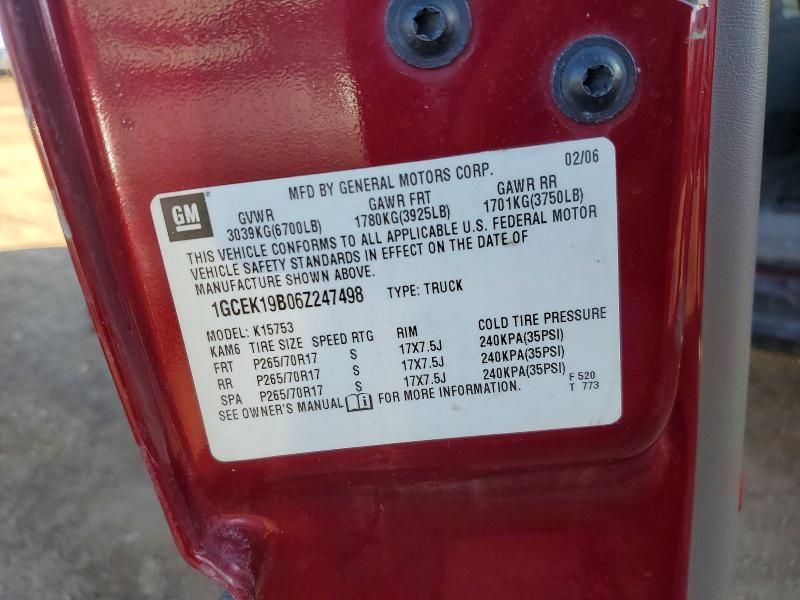 2006 Chevrolet Silverado K1500