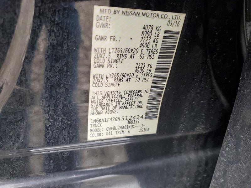 2016 Nissan Titan XD SL