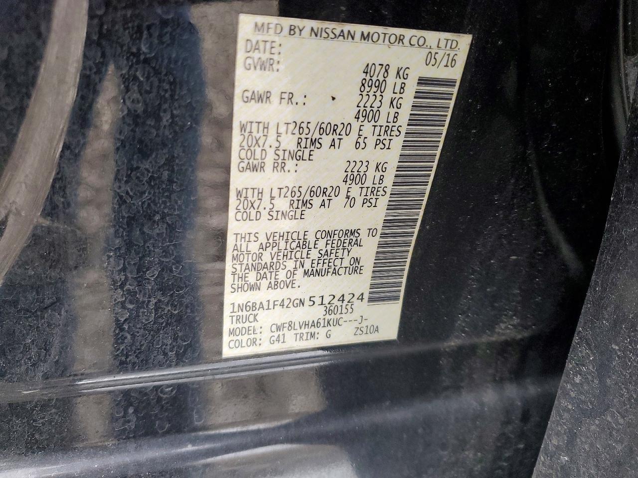 2016 Nissan Titan XD SL