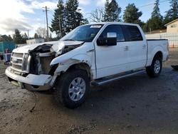 Salvage trucks for sale at Spanaway, WA auction: 2010 Ford F150 Supercrew