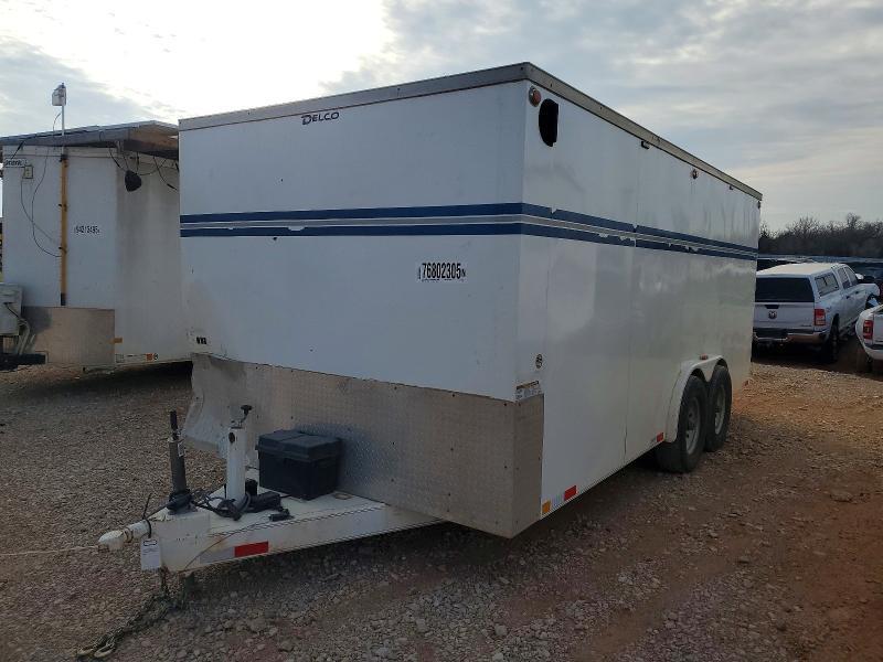 2022 Delco Enclosed Cargo Trailer