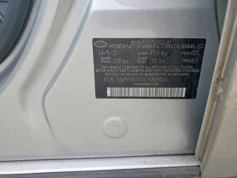 2020 Hyundai Sonata sel