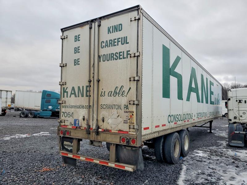 2007 Wabash 2012 Wabash Dvcvhpc DRY Van Trailer
