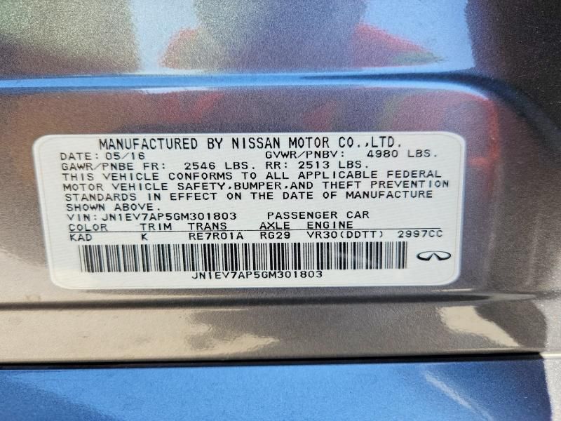 2016 Infinity Q50 Premium