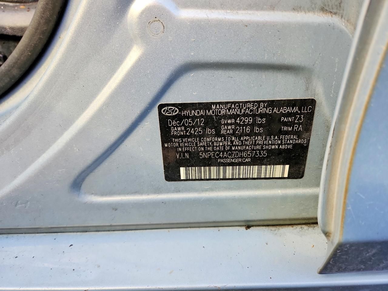 2013 Hyundai Sonata se