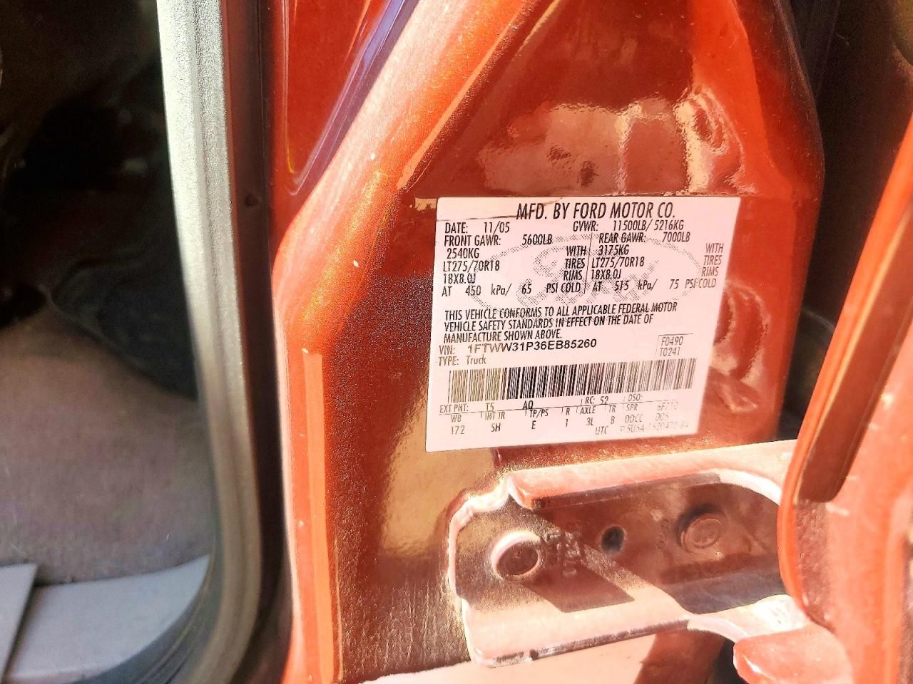 2006 Ford F350 SRW Super Duty