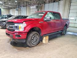 Salvage trucks for sale at Woodhaven, MI auction: 2018 Ford F150 Supercrew