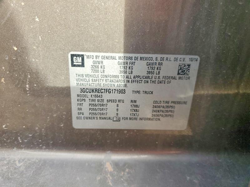 2015 Chevrolet Silverado K1500 LT