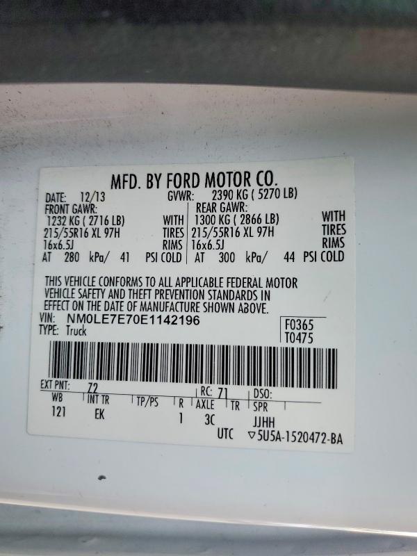 2014 Ford Transit Connect XL