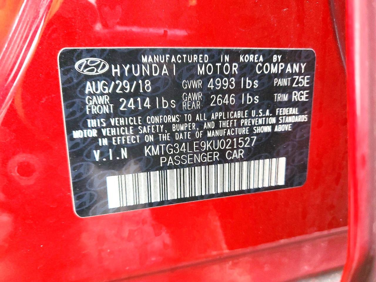 2019 Genesis G70 3.3t Dynamic Edition