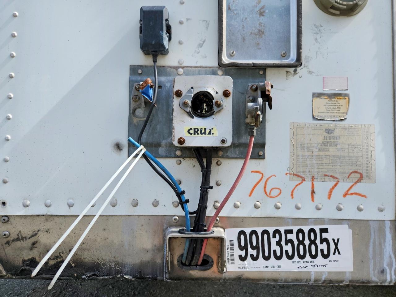 2014 Wabash Trailer-DRY Van Trailer