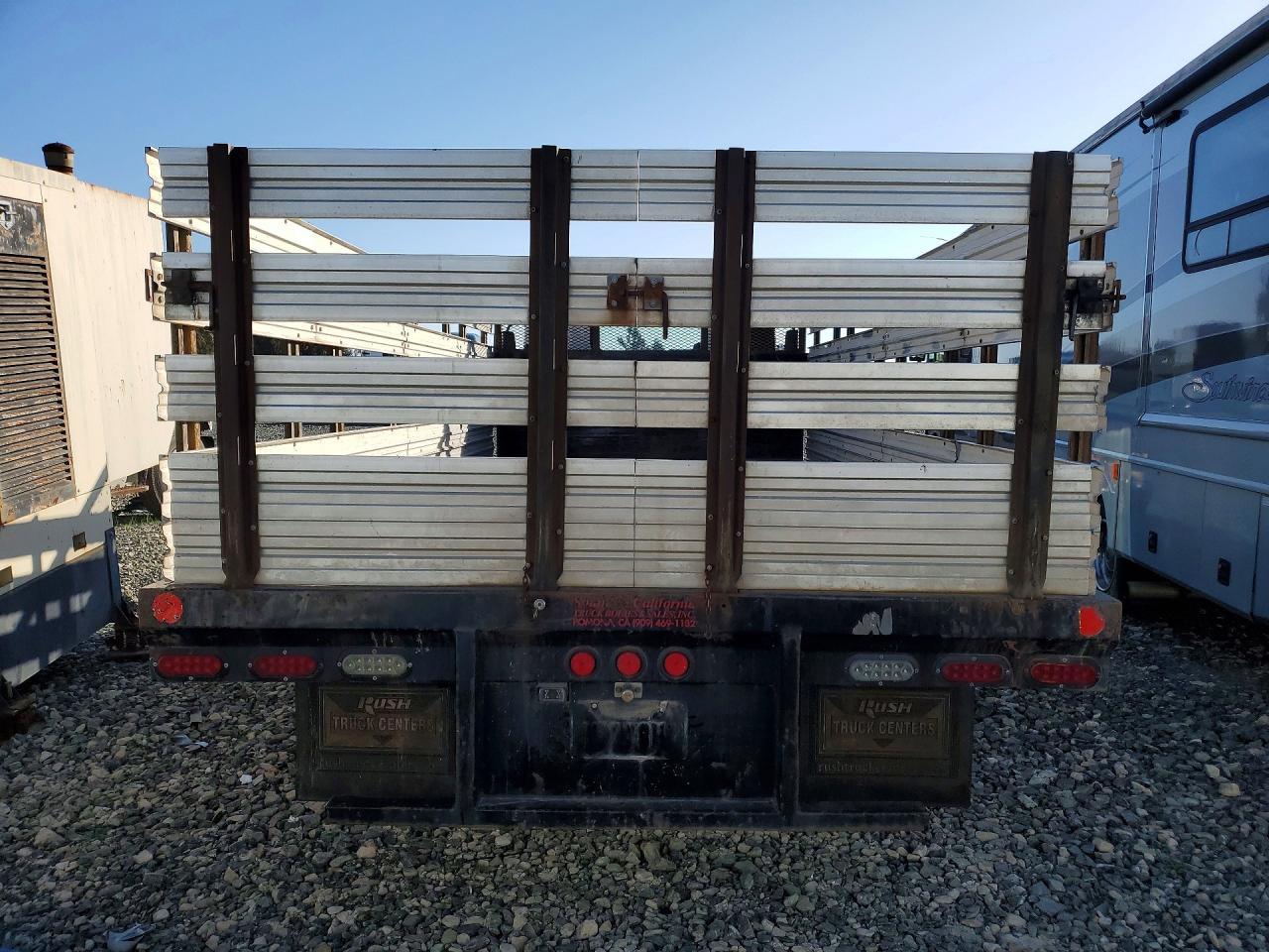 2017 Isuzu NPR HD Flatbed Truck