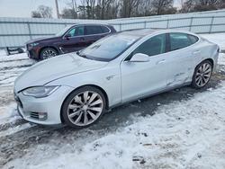 Tesla Vehiculos salvage en venta: 2013 Tesla Model s
