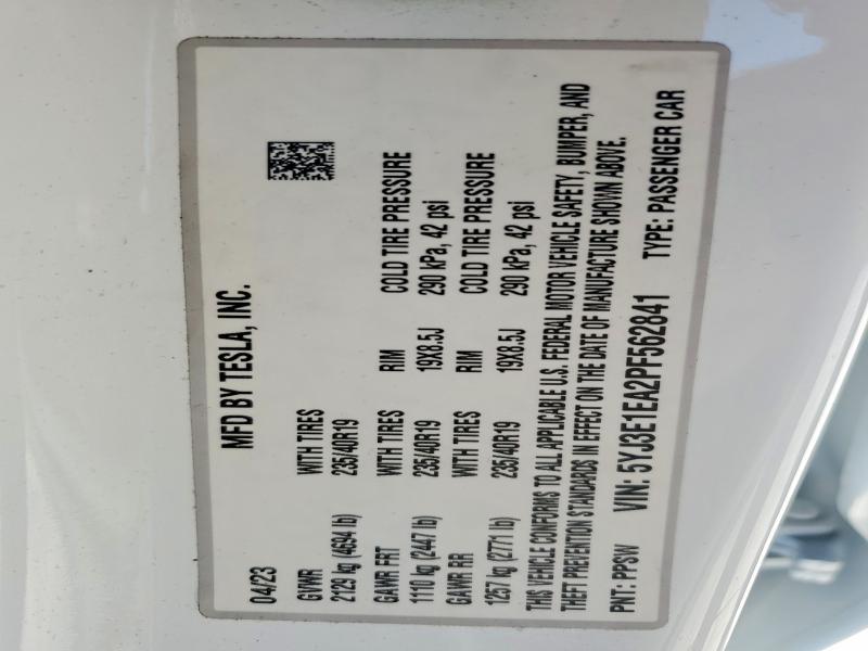 2023 Tesla Model 3