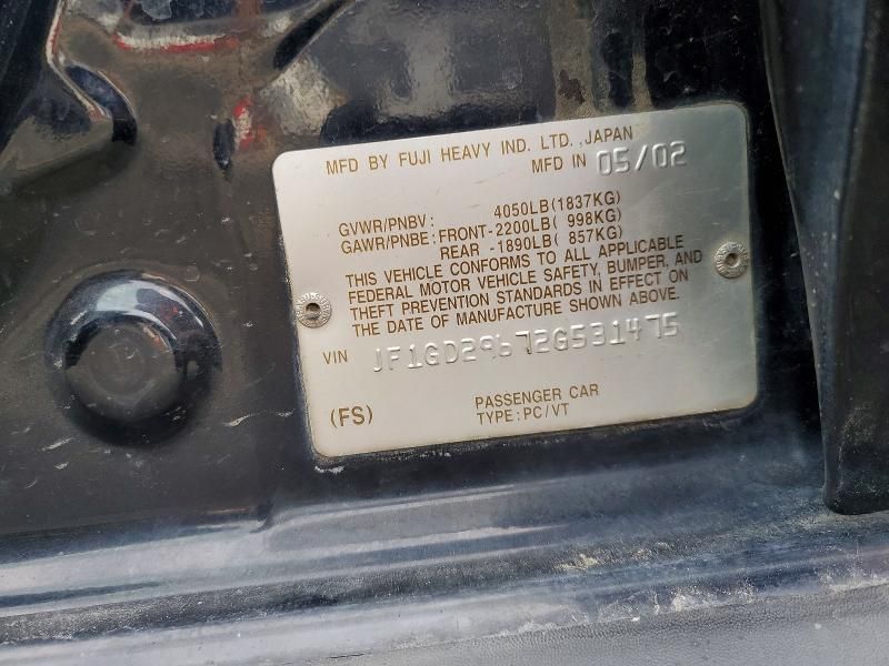 2002 Subaru Impreza wrx