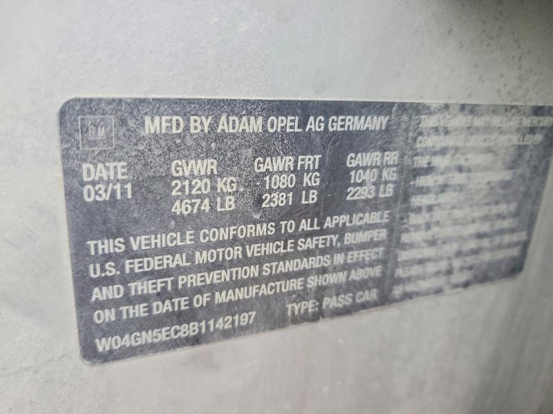 2011 Buick Regal cxl