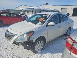 Nissan salvage cars for sale: 2017 Nissan Versa s
