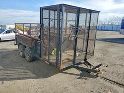 Salvage trucks for sale at Bakersfield, CA auction: 2010 Carson Trailer 2010 Carson LS142 Utility Trailer