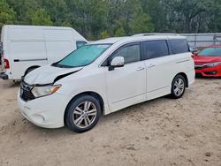 Salvage cars for sale from Copart Midway, FL: 2015 Nissan Quest s