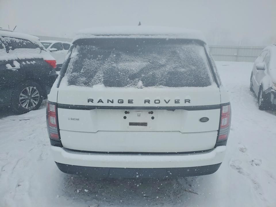 2017 Land Rover Range Rover hse