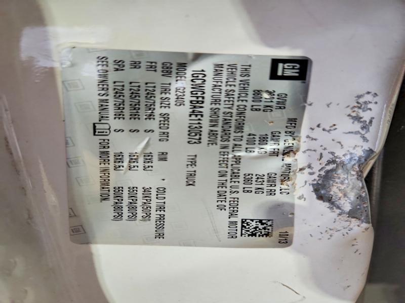 2014 Chevrolet Express G2500