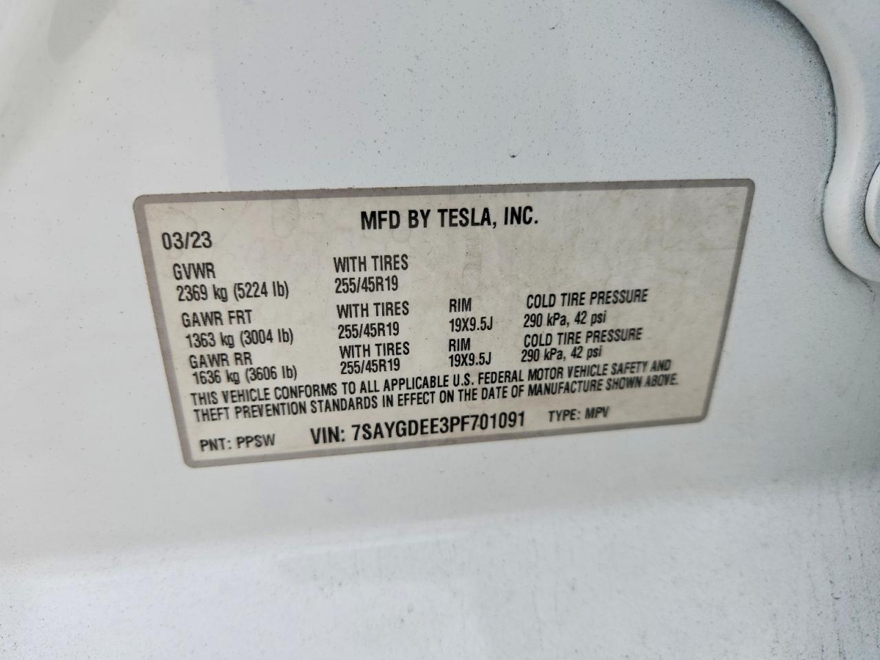 2023 Tesla Model y